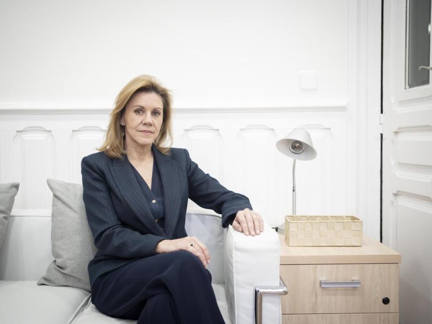 Cospedal también fue secretaria general del Partido Popular y presidenta de Castilla-La Mancha.