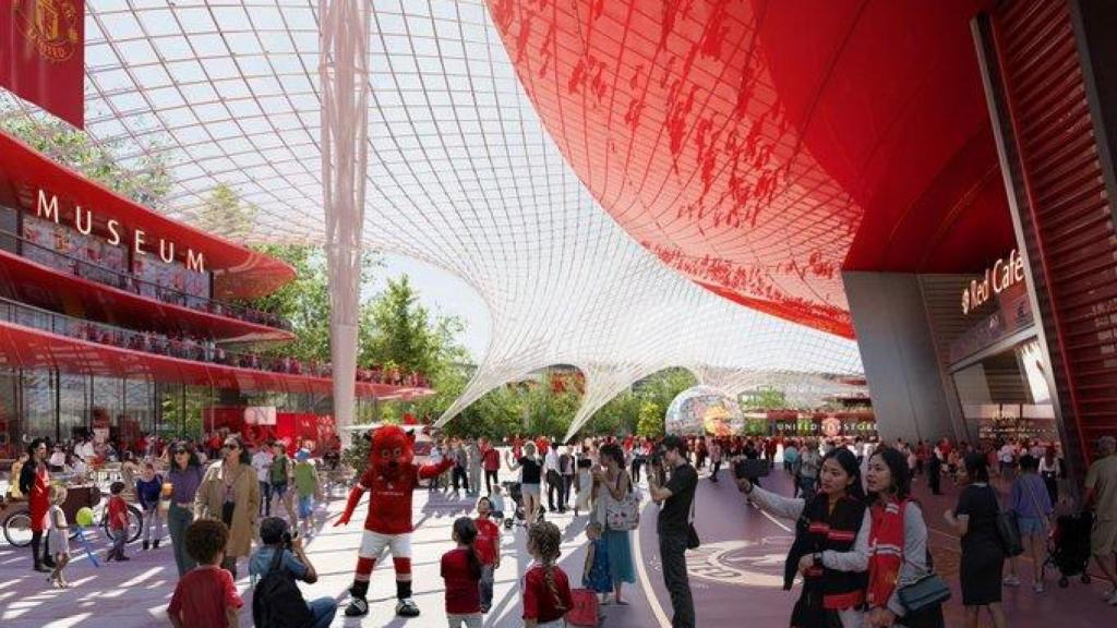 El nuevo estadio del Manchester United