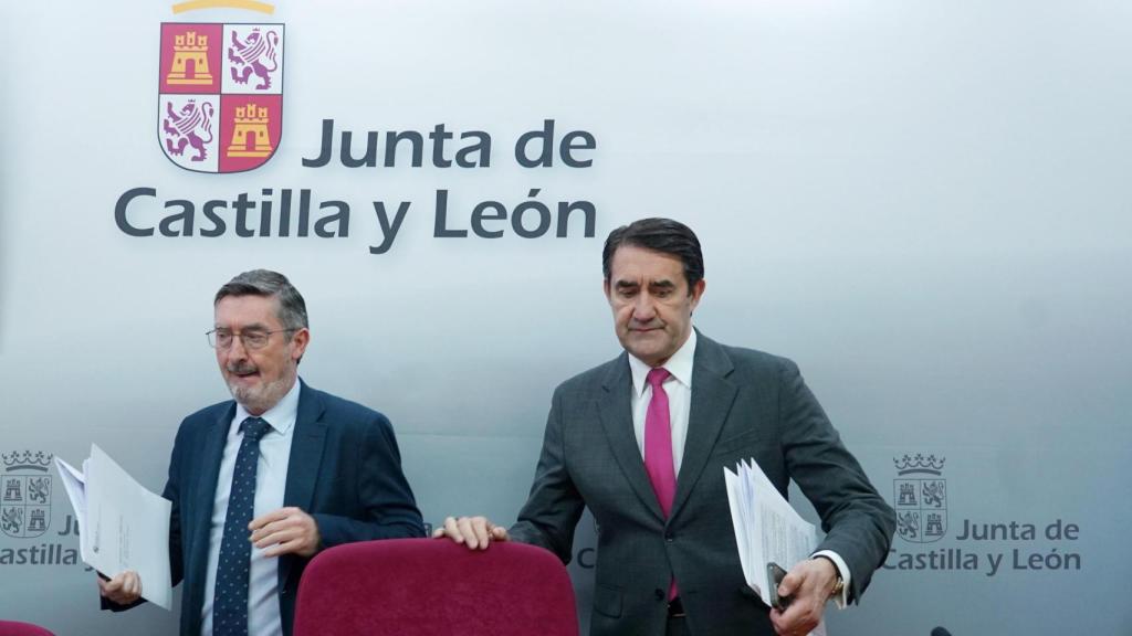 , Juan Carlos Suárez-Quiñones, el consejero de Medio Ambiente, Vivienda y Ordenación del Territorio de la Junta de Castilla y León