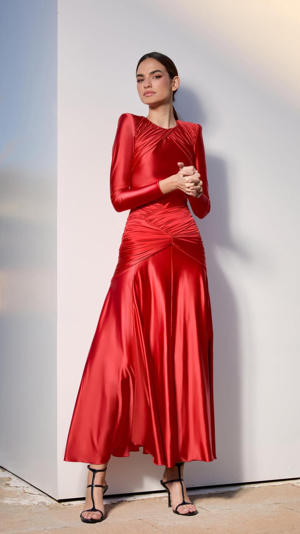 Marta Carriedo con diseño de Victoria Colección.