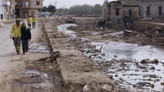 El municipio de Catarroja, muy afectado por la dana. Efe / Kai Forsterling