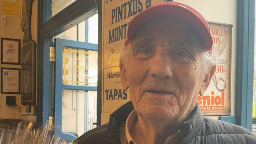 Paco, el vendedor de flores.