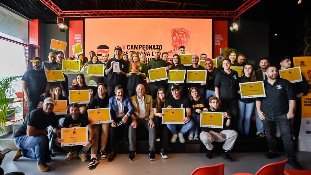 Finalistas del V Campeonato de Hamburguesas de España
