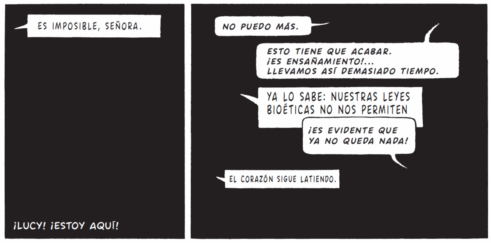 Viñetas de 'Deep Me', de Marc-Antoine Mathieu (Salamandra Graphic, 2024)