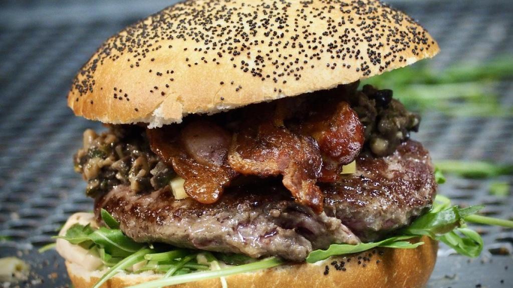 Hamburguesa 'Holly', de Hermes Journey, en A Coruña