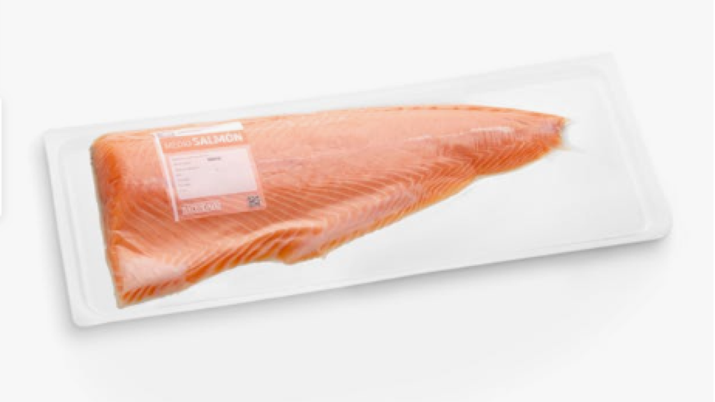 Medio salmón de Mercadona