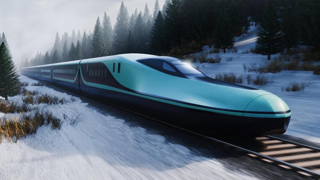 Tren bala de JR East.