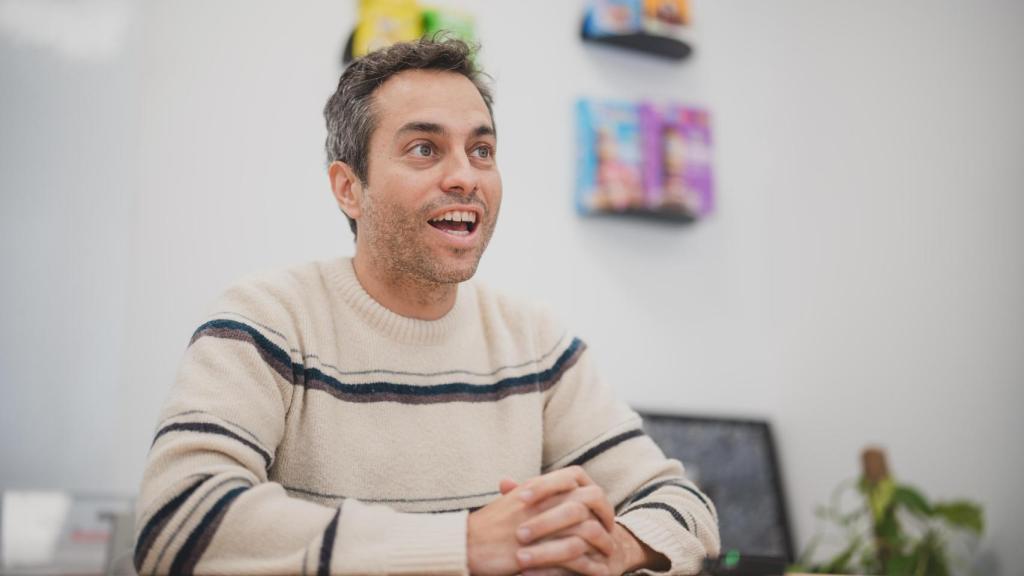 Alberto Jiménez, CEO de Smileat, en otra instantánea