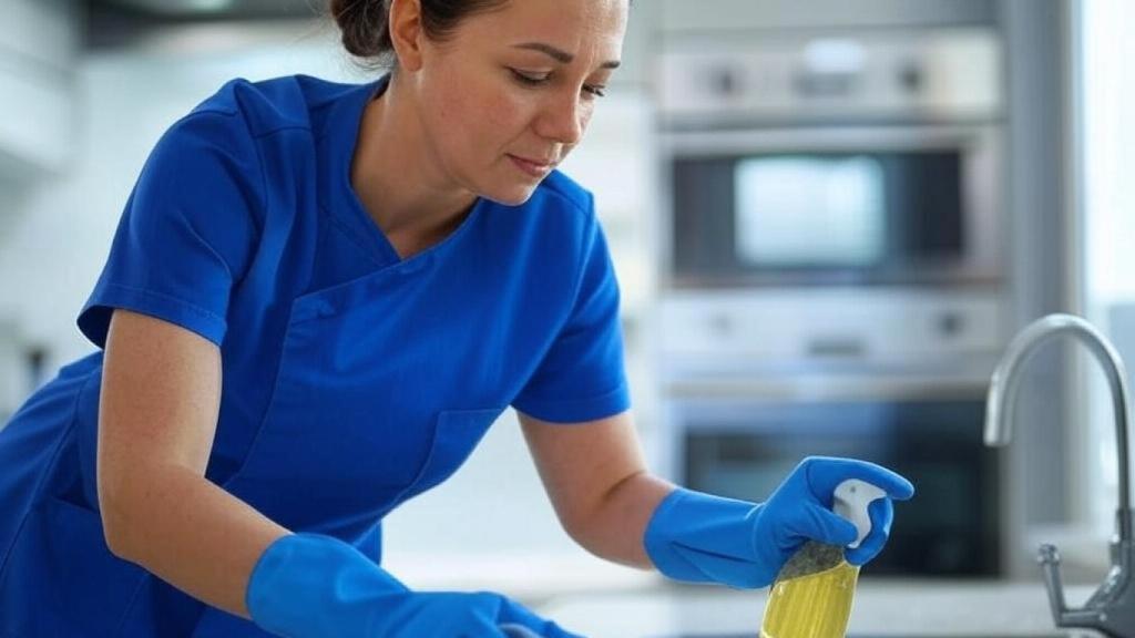 Imagen de archivo. Empleada del hogar.