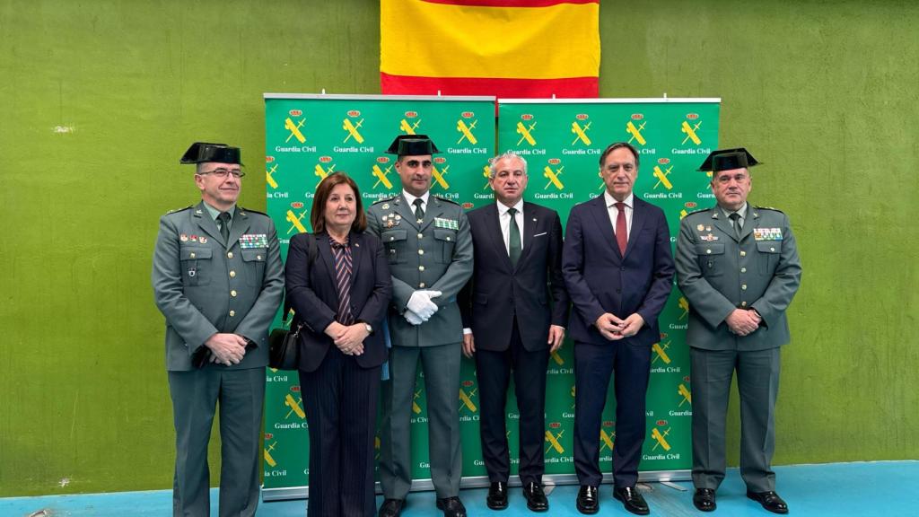 Toma de posesión del nuevo jefe de la Comandancia de la Guardia Civil de Salamanca, Arturo Marcos