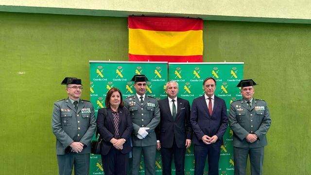 Toma de posesión del nuevo jefe de la Comandancia de la Guardia Civil de Salamanca, Arturo Marcos