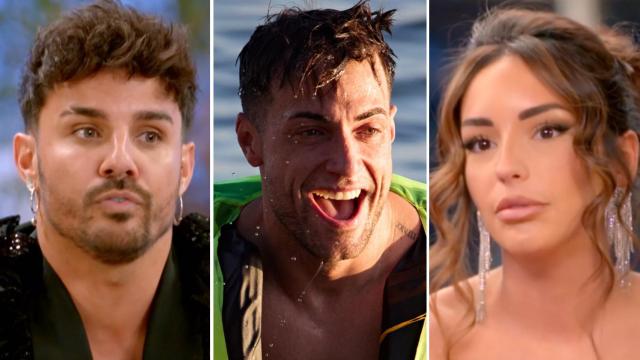 Manuel González, José Carlos Montoya y Anita Williams en un fotomontaje de BLUPER.