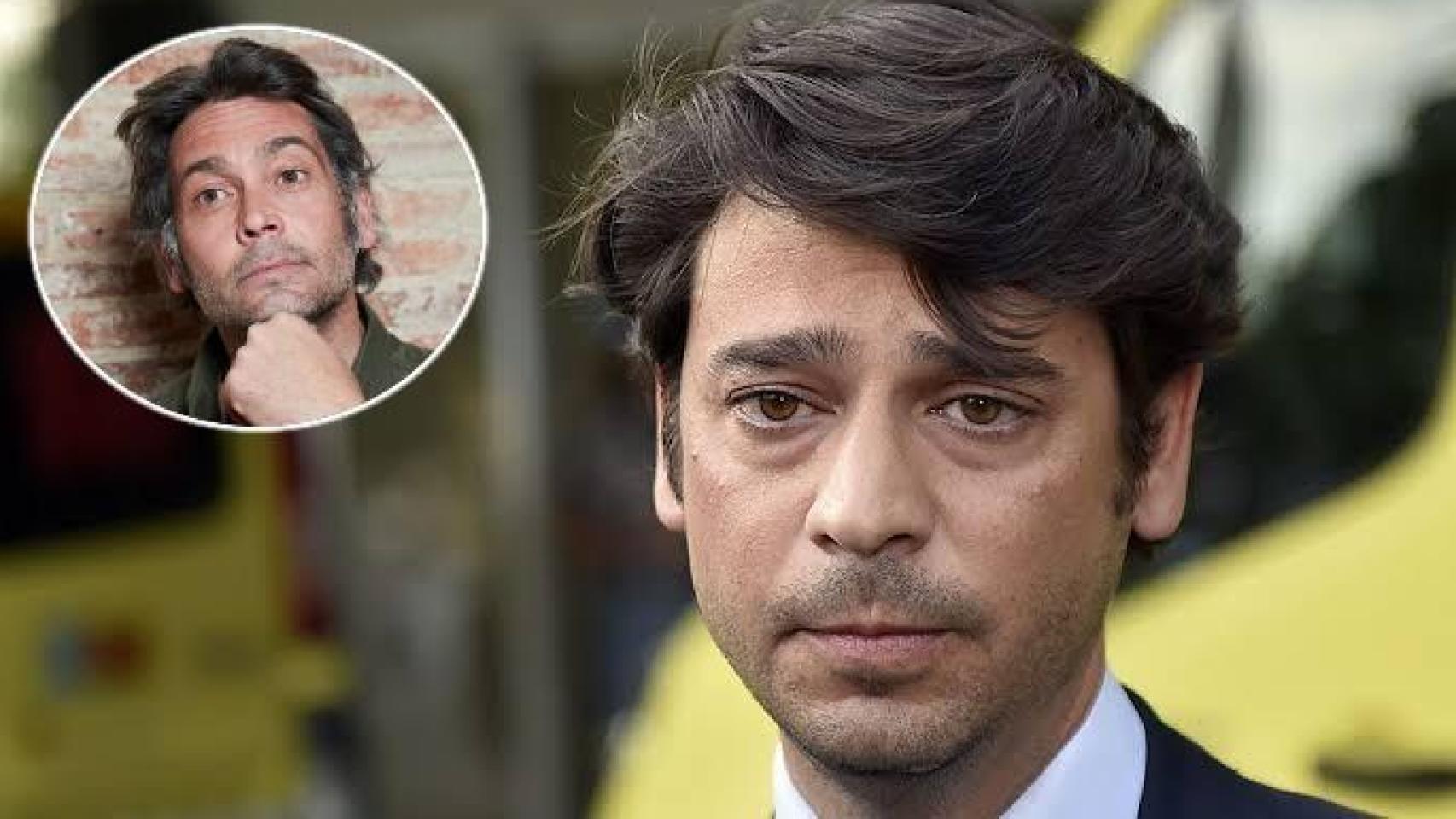 Miguel y Sebastián Palomo Danko, en un fotomontaje de EL ESPAÑOL.