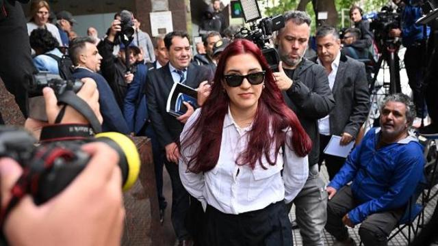 Jana Maradona, hija de Diego Armando Maradona.