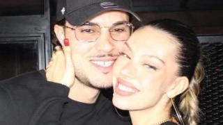 Carlo Costanzia y Alejandra Rubio, en una foto compartida en redes.