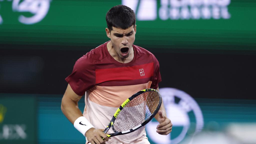 Carlos Alcaraz, en Indian Wells 2025