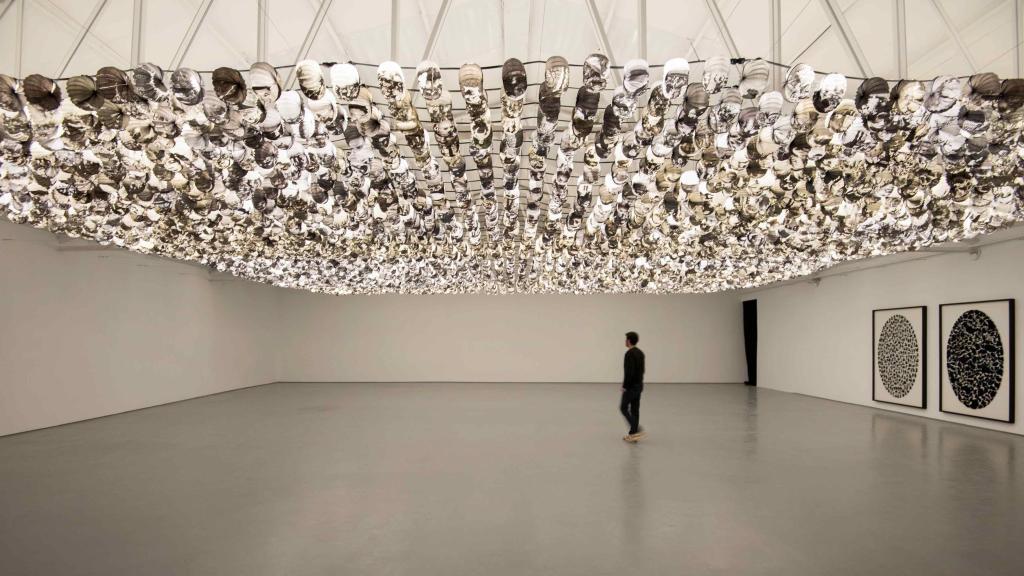 Vista de la exposición de Carlos Aires en la galería Sabrina Amrani. Foto:  Cortesía del artista / Sabrina Amrani