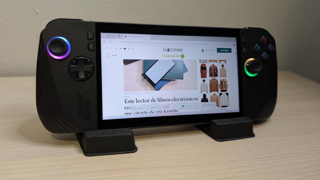 La experiencia Windows 11 completa está en la ROG Ally X, para bien y para mal