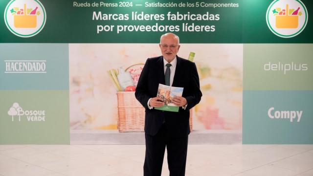 Juan Roig, presidente de Mercadona, durante la presentación de resultados del ejercicio 2024.