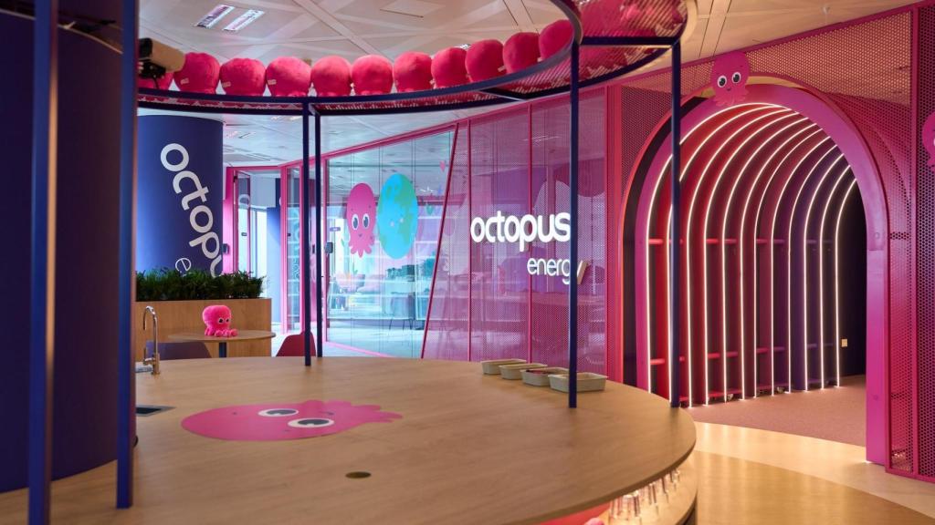 Nuevas oficinas de la comercializadora de luz Octopus Energy en Madrid