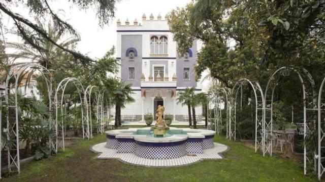 Vista interior de la Colonia de la Prensa, en Madrid.