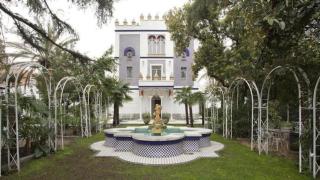 Vista interior de la Colonia de la Prensa, en Madrid.