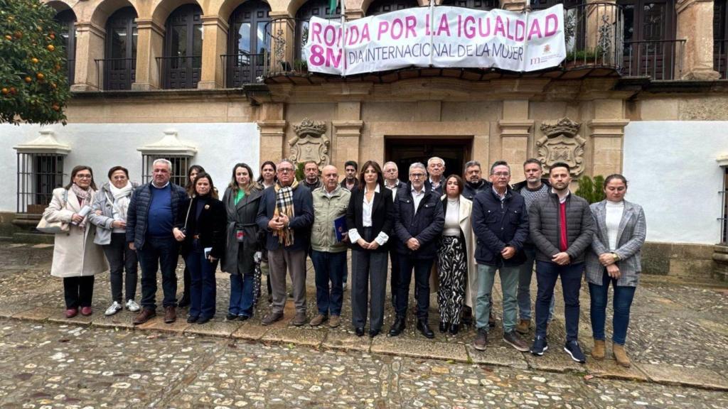 Reunión de los alcaldes de la Serranía de Ronda.