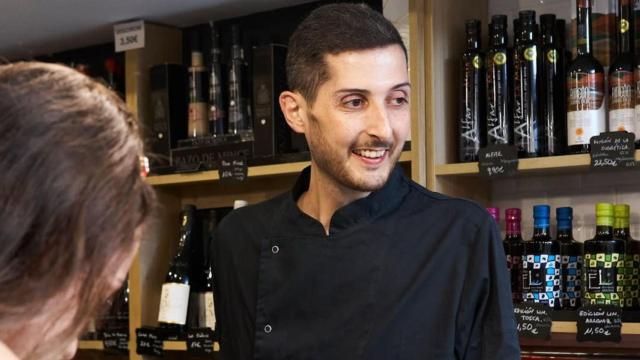 Jesús Díez, propietario de El Buen Jamón.