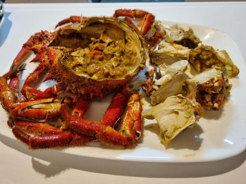 Los mariscos protagonizan la carta de Redes.