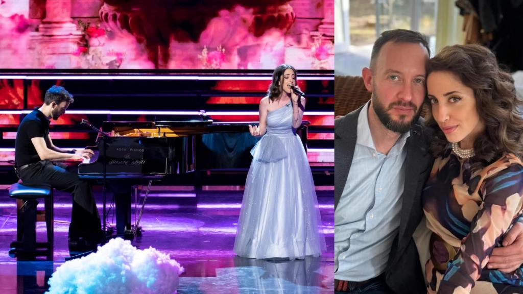 Antonio López y Teresa Rodríguez, a su paso por el programa televisivo 'Tierra de talento'.