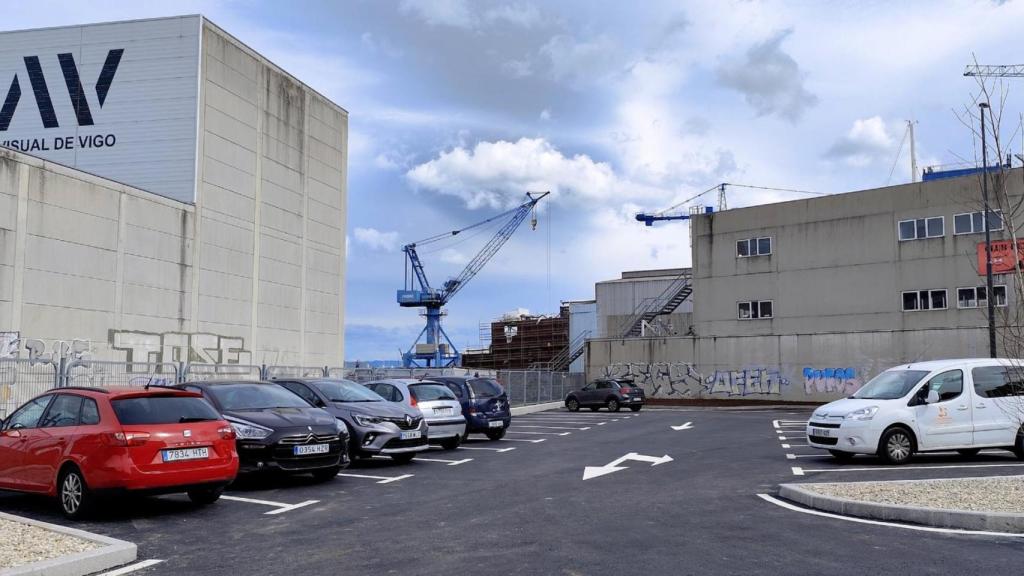 Vigo estrena nuevas plazas de aparcamiento en Bouzas.