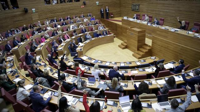 Pleno de Les Corts Valencianes. José Cuéllar / Corts