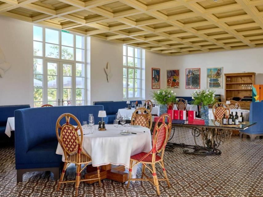 El comedor del restaurante Xtian.