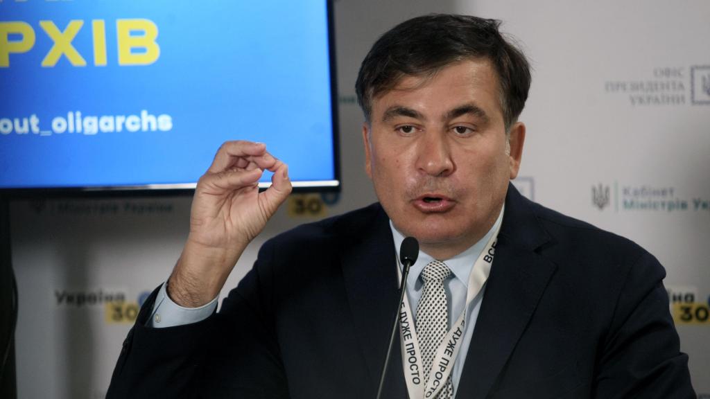El expresidente de Georgia, Mijaíl Saakashvili, en una imagen de archivo.