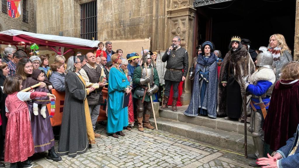 Fiesta medieval en Sos del Rey Católico.