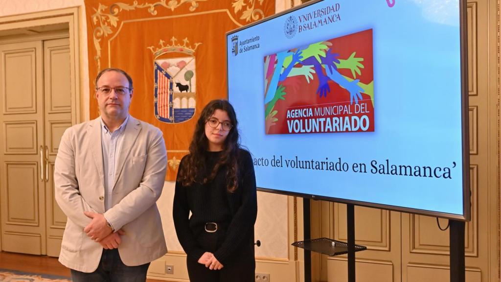 Presentación del estudio ‘El impacto del voluntariado en Salamanca’ realizado por alumnos de 4º de Sociología de la USAL en colaboración con la Agencia Municipal del Voluntariado