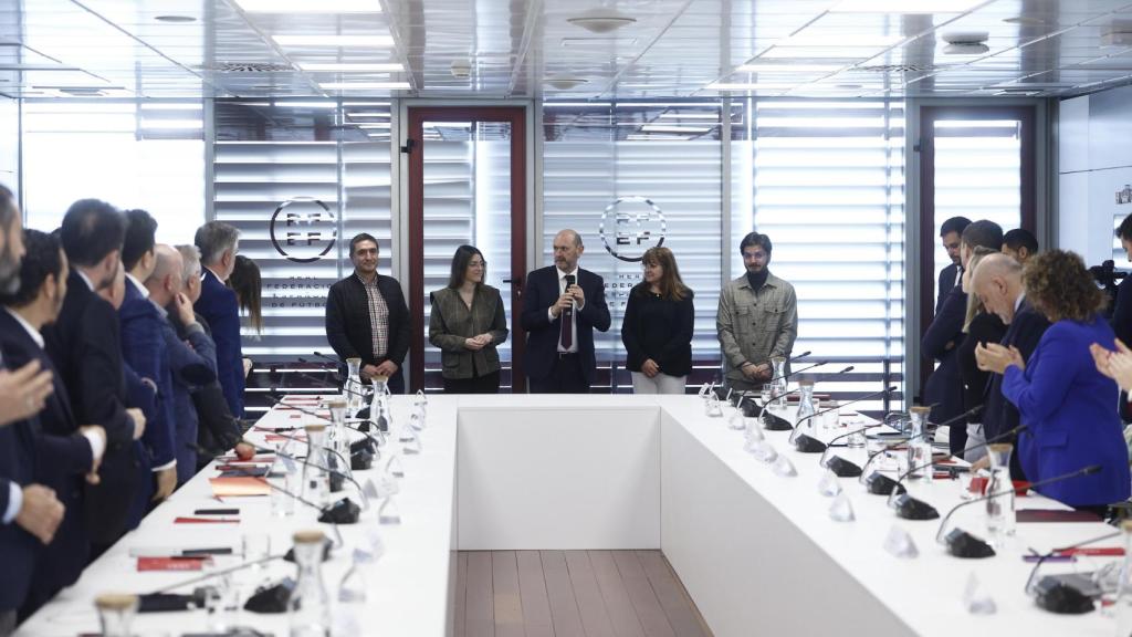 Reunión en la RFEF para estudiar los cambios en el sistema arbitral