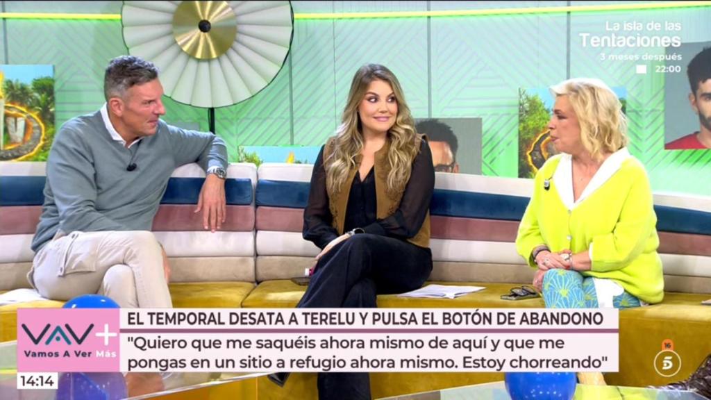 Joaquín Prat conversa con Carmen Borrego, en 'Vamos a ver'