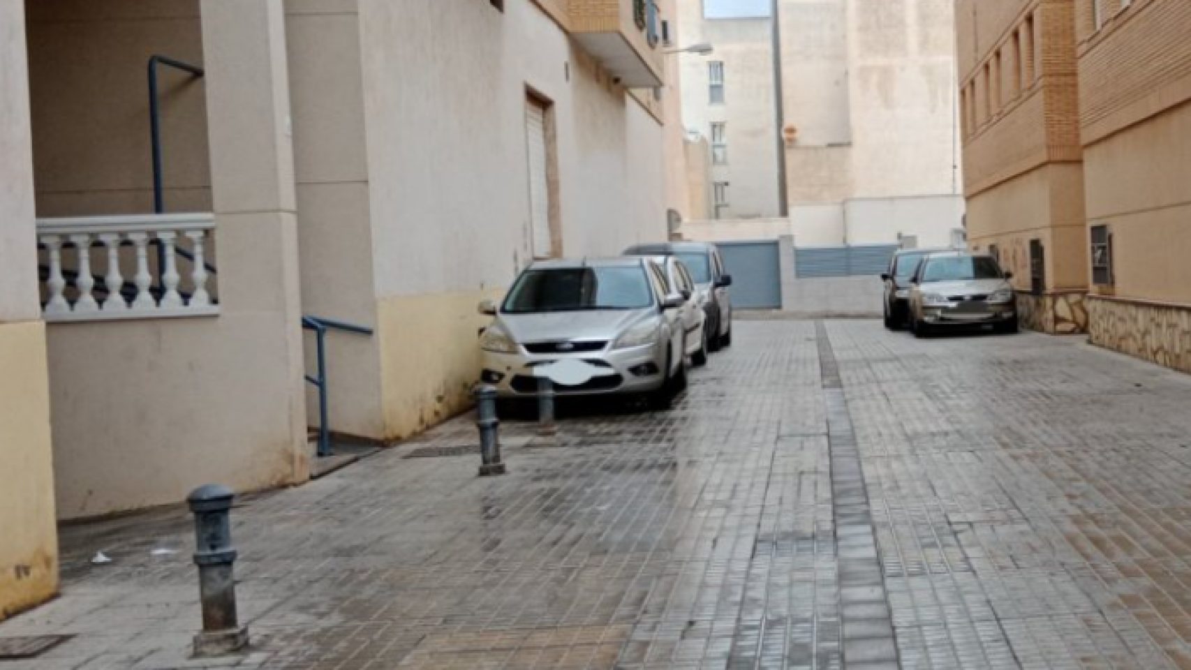 La calle Francisco Ayala donde Raúl mató al novio de su expareja Fátima.