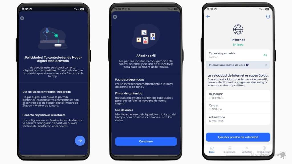 Aplicación de Eero