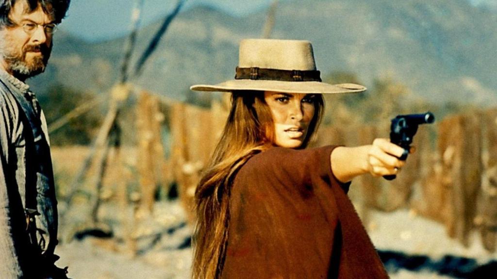 Raquel Welch y Robert Culp en 'Ana Caulder' (1971), un wéstern de violación y venganza dirigido en España por Burt Kennedy