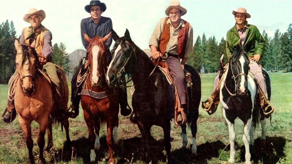 La familia Cartwright de 'Bonanza', una de las series del Oeste que conquistaron a los españoles