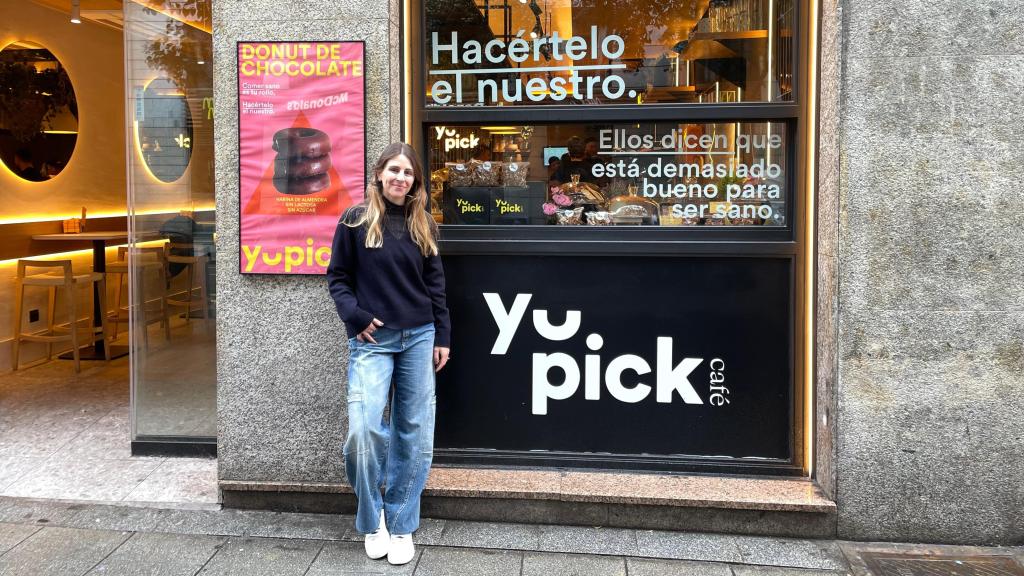 Vanessa Name en su cafetería Yupick.