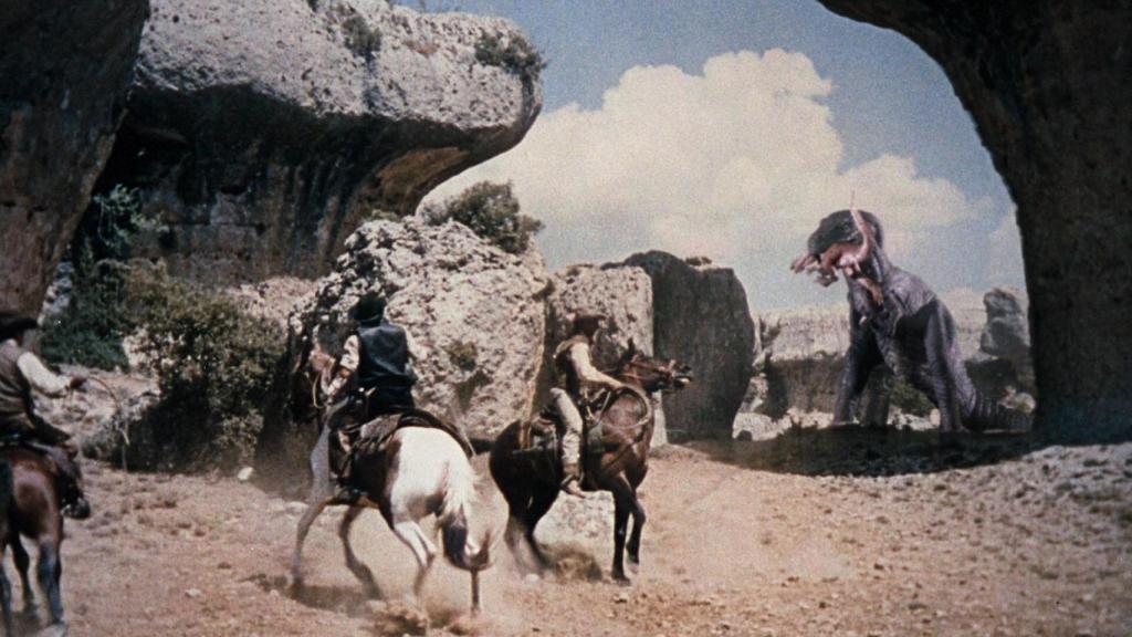 'El valle de Gwangi' (1969), cazando dinosaurios en el Oeste... de Cuenca