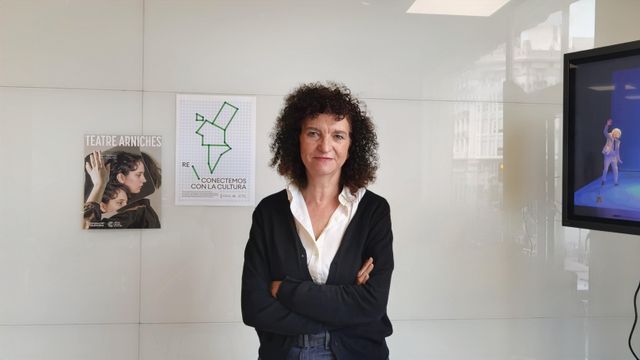 La directora del Arniches en la presentación este miércoles del próximo trimestre.