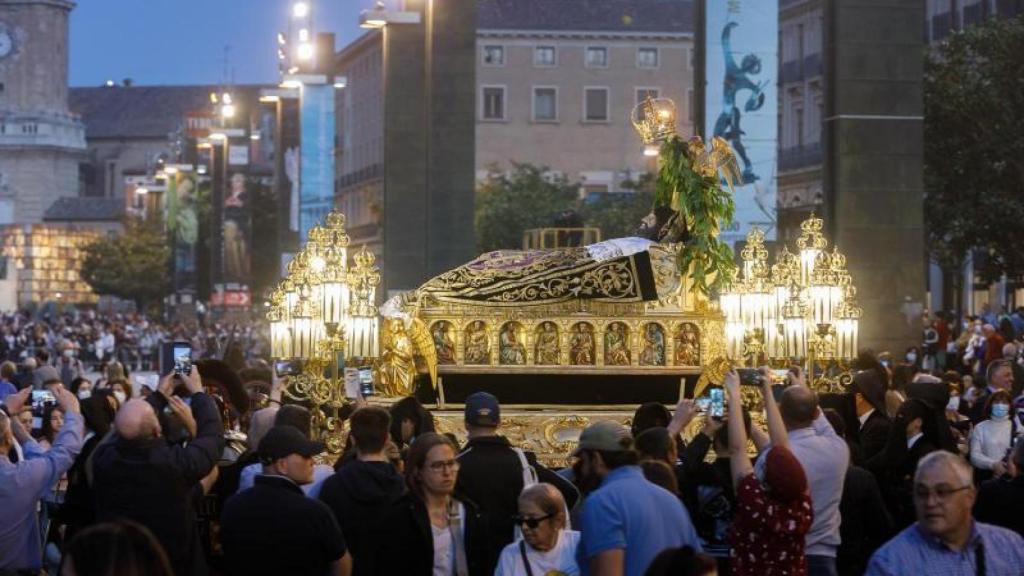 La Semana Santa de Zaragoza, en una imagen de archivo.