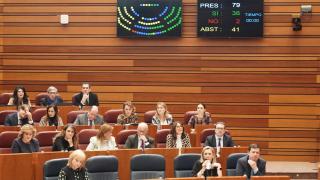 Votaciones de la segunda jornada del Pleno de las Cortes de Castilla y León