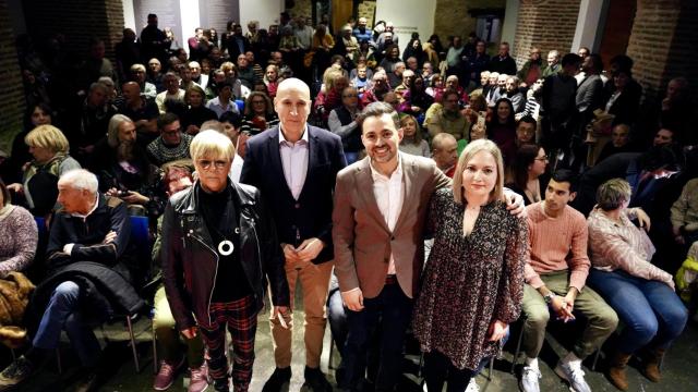 Acto de campaña del candidato Diego Moreno, este miércoles