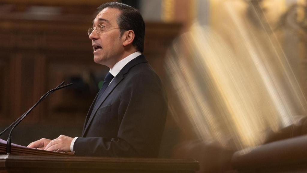 El ministro de Exteriores, José Manuel Albares, interviene en el Congreso de los Diputados