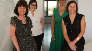 Elizabeth García, Estela Romero, Raquel Gómez e Itziar Español forman el equipo de Beka Healthcare.